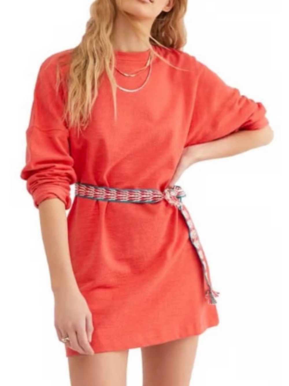 Free People Beach Magnolia Dolman Mini Dress